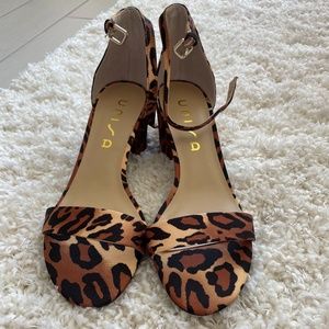 Cheetah Print 2 Inch Heels